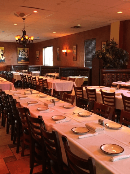 Tacos El Norte banquet room view 1